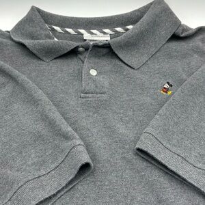90's VINTAGE Mickey Mouse Golf Polo Shirt Walt Disney World Embroidered Mens XL